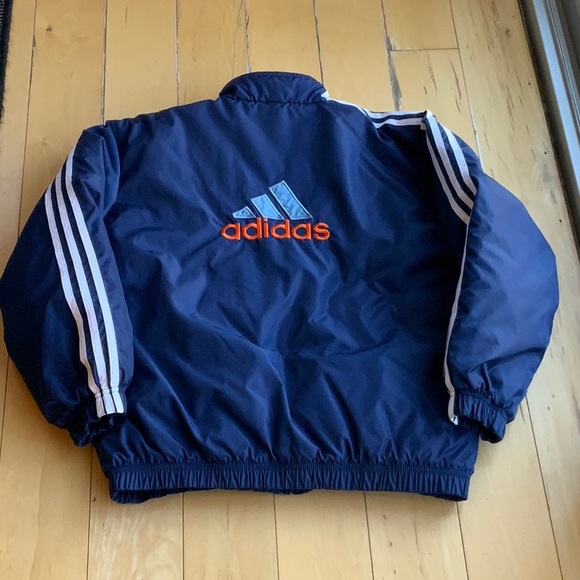 90s Vintage Adidas Youth Medium Puffer Jacket - Picture 8 of 9